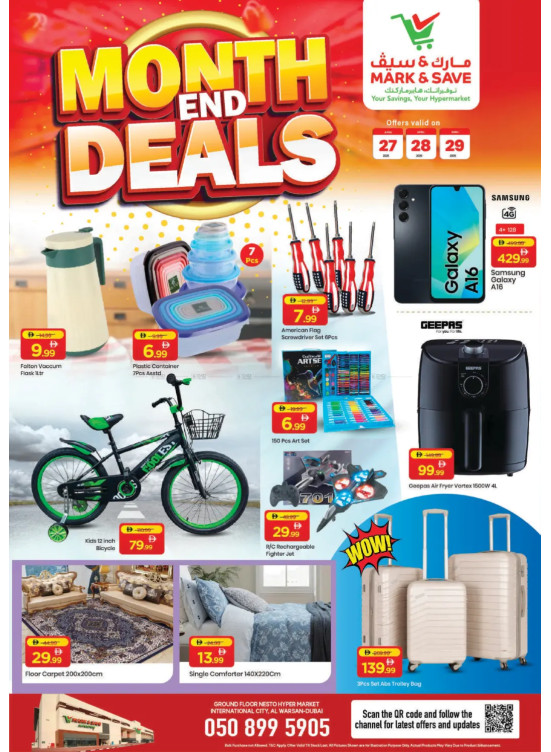 Month End Offers - Al Warsan, Dubai