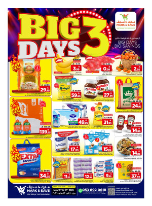 Big 3 Days Deals - Al Khobar