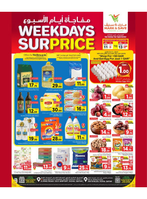 Weekdays Surprise Offers
