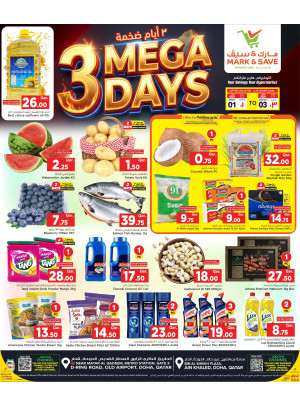 3 Days Mega Deals