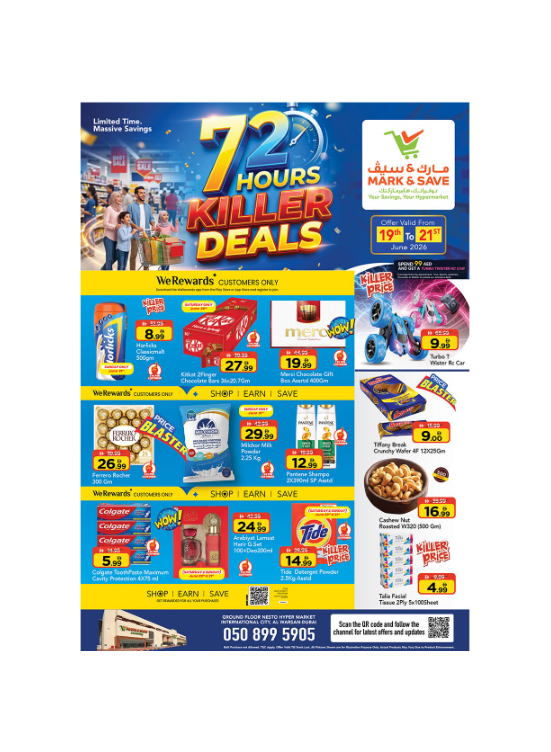 72 Hours Killer Deals - Al Warsan, Dubai