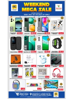 Weekend Mega Sale