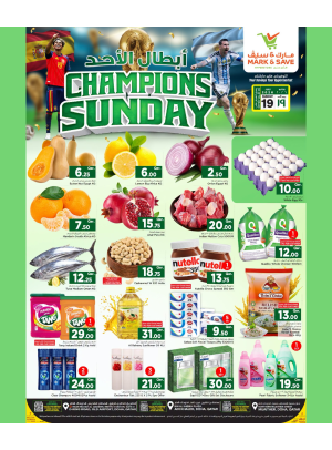 Champions Sunday Deals