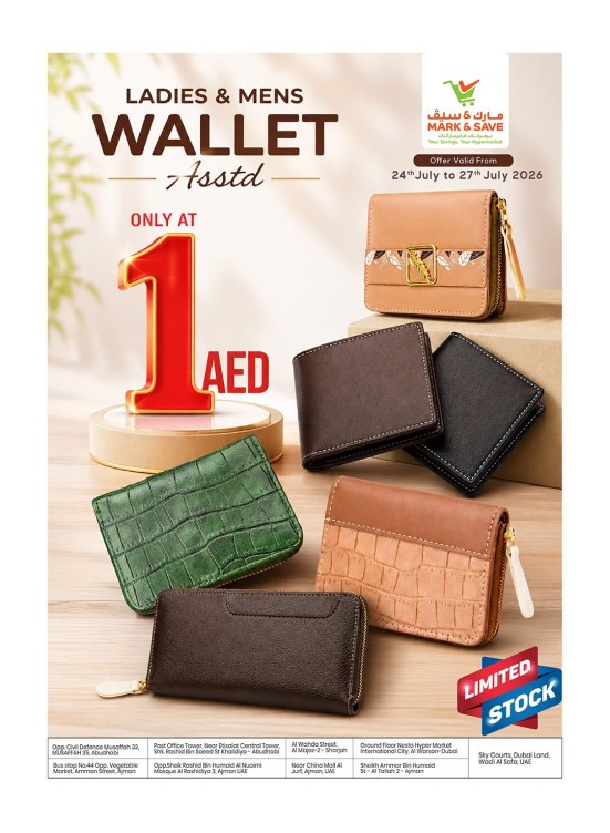 Ladies & Mens Wallets
