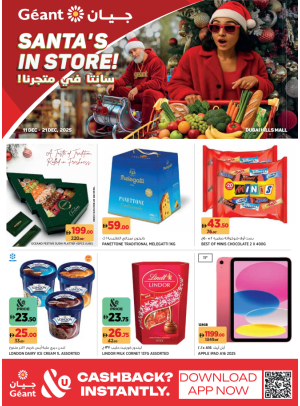 Santa's In Store - Dubai Hills Mall