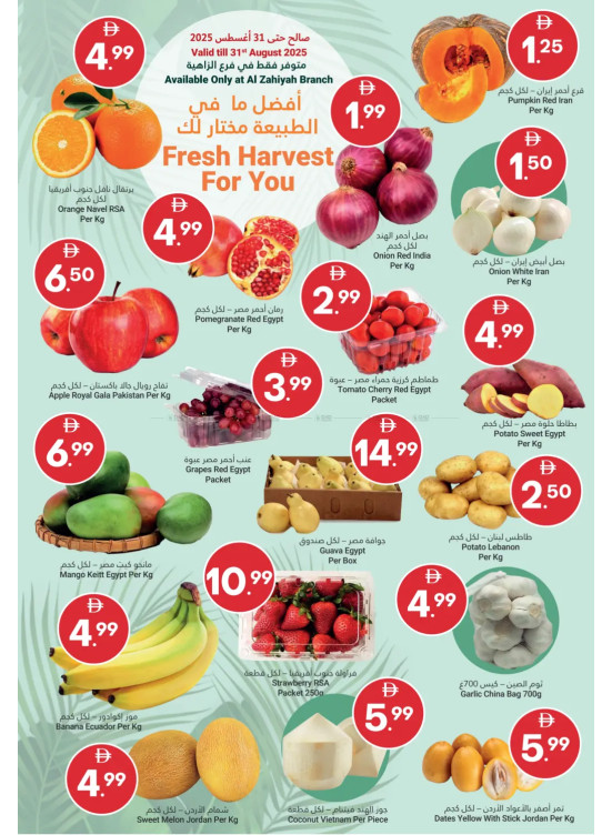 Fresh Harvest For You