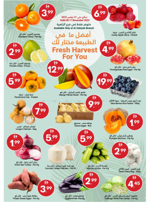 Fresh Harvest For You