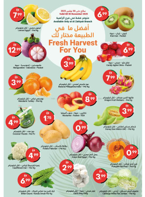 Fresh Harvest For You