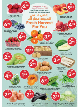 Fresh Harvest For You