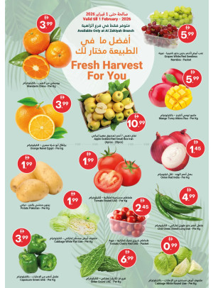 Fresh Harvest For You