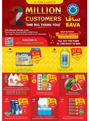 2 Million Customers, One Big Thank You