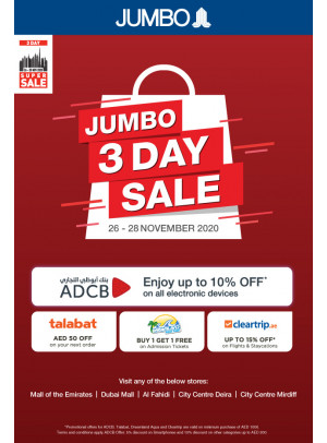3 Day Sale