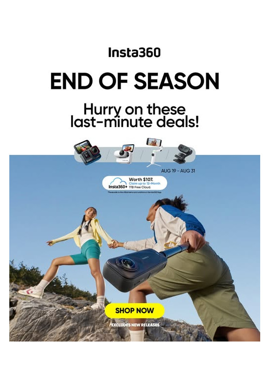 Last chance To Capture Every Angle
