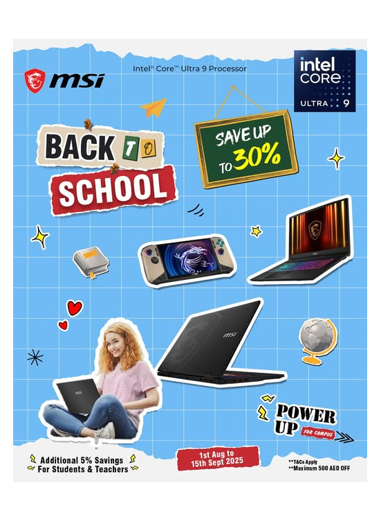 Back To School Offers