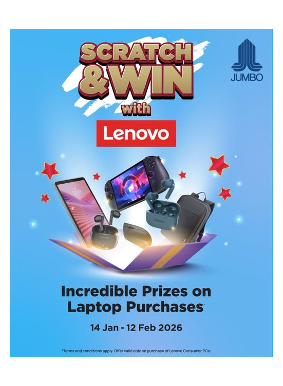 Scratch & Win With Lenovo