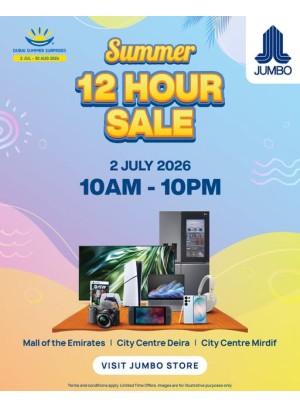 Summer 12 Hours Sale - Dubai