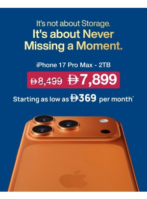 Sale On iPhone 17 Pro Max 2TB