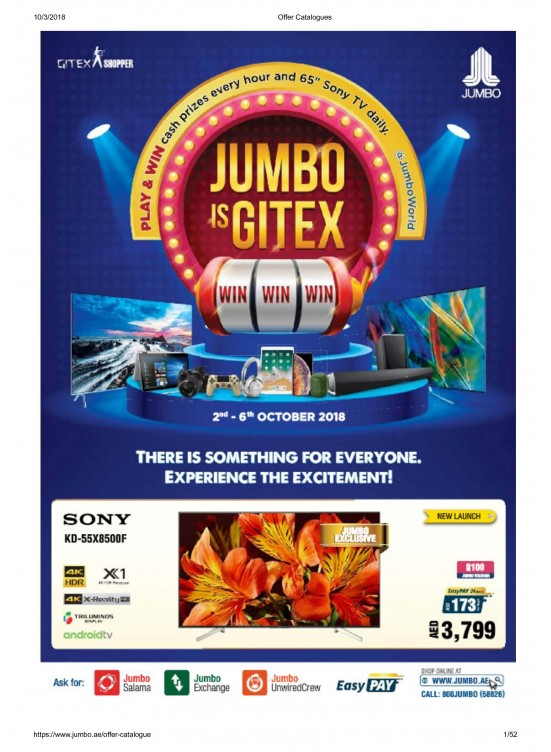 Jumbo Is Gitex Offers