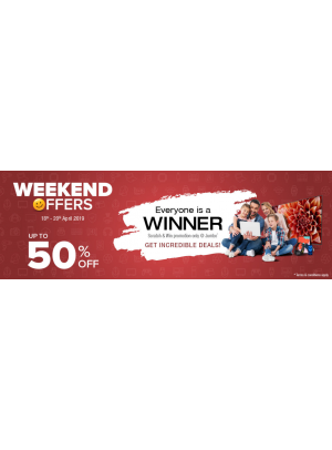 Weekend Offers - Up To 50% Off