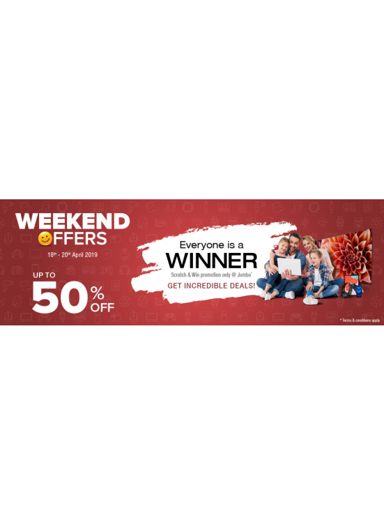 Weekend Offers - Up To 50% Off