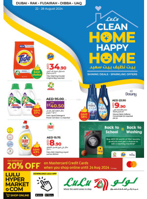 Clean Home & Happy Home - Dubai & Northern Emirates