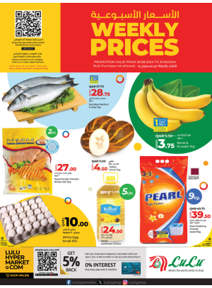 Weekly Prices