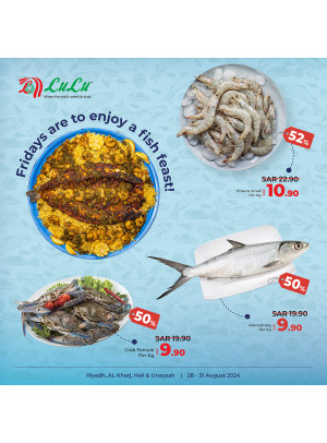 Fresh Fish Deals - Riyadh, Hail, Al Kharj & Unayzah