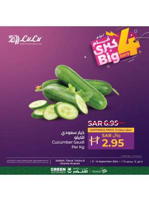 4 Big Days Offers, Vol 3 - Jeddah, Tabuk, Yanbu & Khamis Mushait