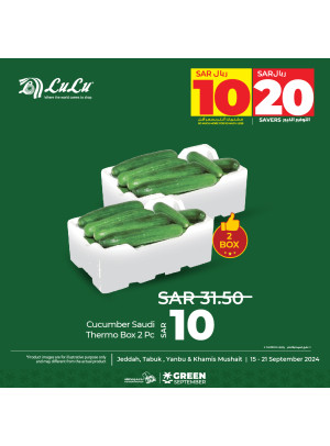 10, 20 Big Savers Offers, Vol 2 - Jeddah, Tabuk, Yanbu & Khamis Mushait