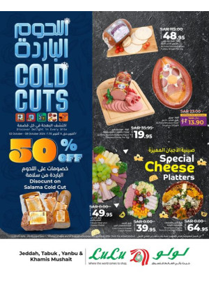 Cold Cuts - Jeddah, Tabuk, Yanbu & Khamis Mushait