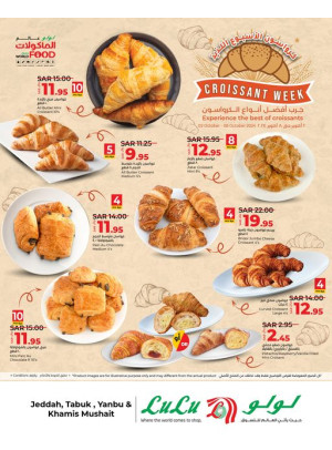 Croissant Week - Jeddah, Tabuk, Yanbu & Khamis Mushait