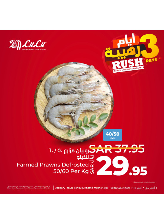 3 Days Rush Offers, Vol 3 - Jeddah, Tabuk, Yanbu & Khamis Mushait