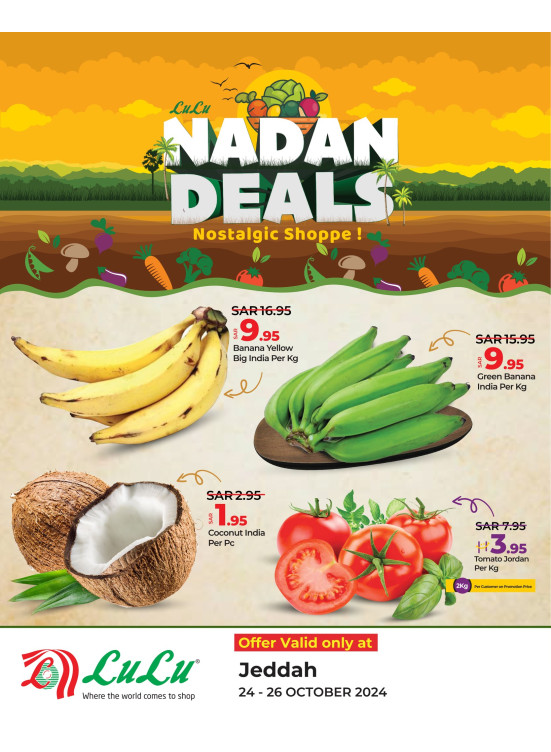 Fresh Deals - Jeddah, Tabuk, Yanbu & Khamis Mushait
