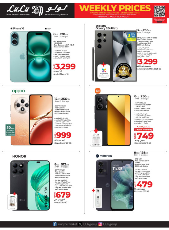 Weekly Prices