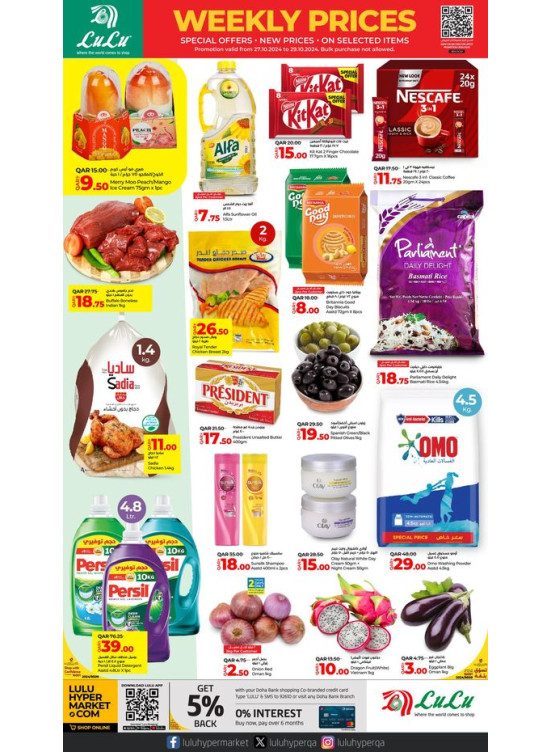 Weekly Prices