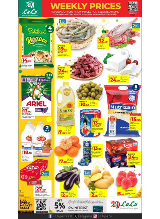 Weekly Prices