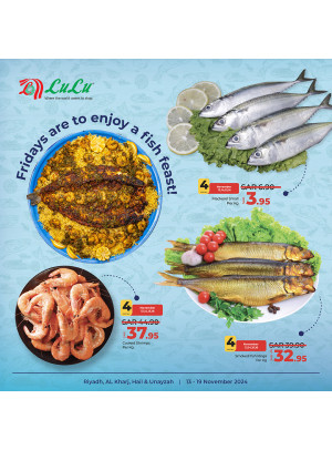 Fish Deals - Riyadh, Al Kharj, Al Hail & Unizah