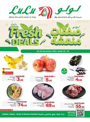 Fresh Deals - Jeddah, Tabuk, Yanbu & Khamis Mushait