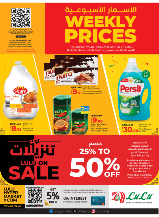 Weekly Prices
