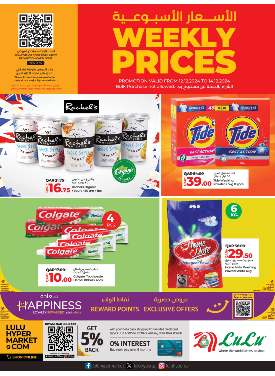 Weekly Prices