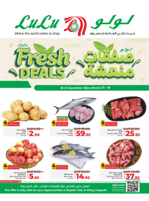Fresh Deals - Riyadh, Hail, Al Kharj & Unayzah
