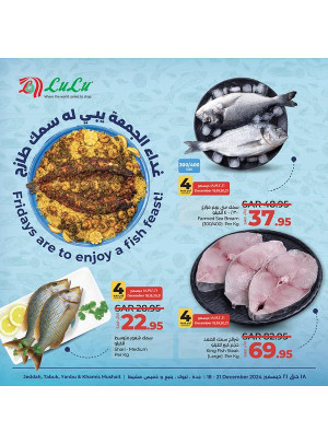 Fish Deals - Jeddah, Tabuk, Yanbu & Khamis Mushait