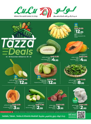 Fresh Deals - Jeddah, Tabuk, Yanbu & Khamis Mushait
