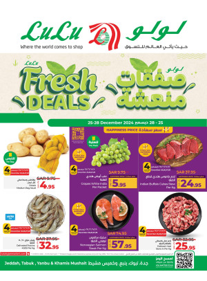 Fresh Deals - Jeddah, Tabuk, Yanbu & Khamis Mushait