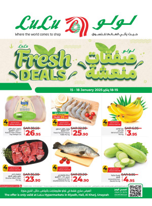 Fresh Deals - Riyadh, Hail, Al Kharj & Unayzah