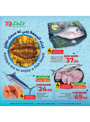 Fish Deals - Riyadh, Al Kharj, Hail & Unizah