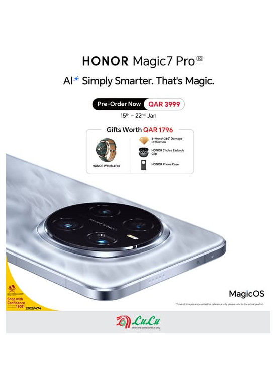 اطلب مسبقًا الآن - Honor Magic7 Pro
