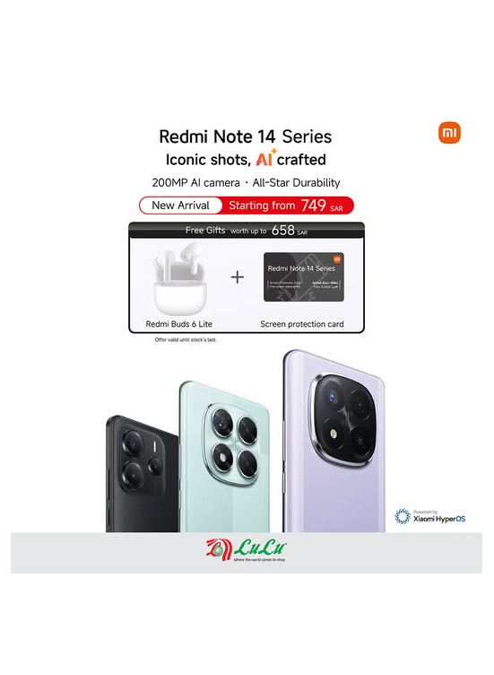 Available Now - Redmi Note 14 Series