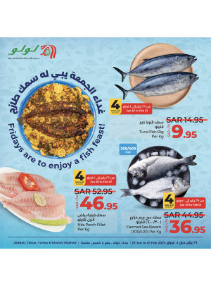 عروض الأسماك - جدة ،تبوك ،ينبع وخميس مشيط