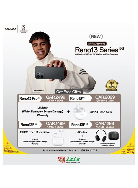 New Arrival - Oppo Reno 13 Series